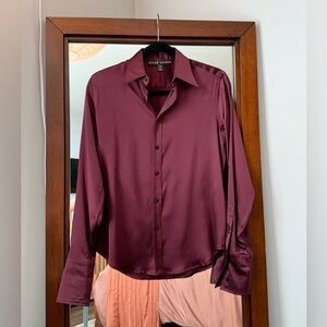 Ralph Lauren Silk Button Down